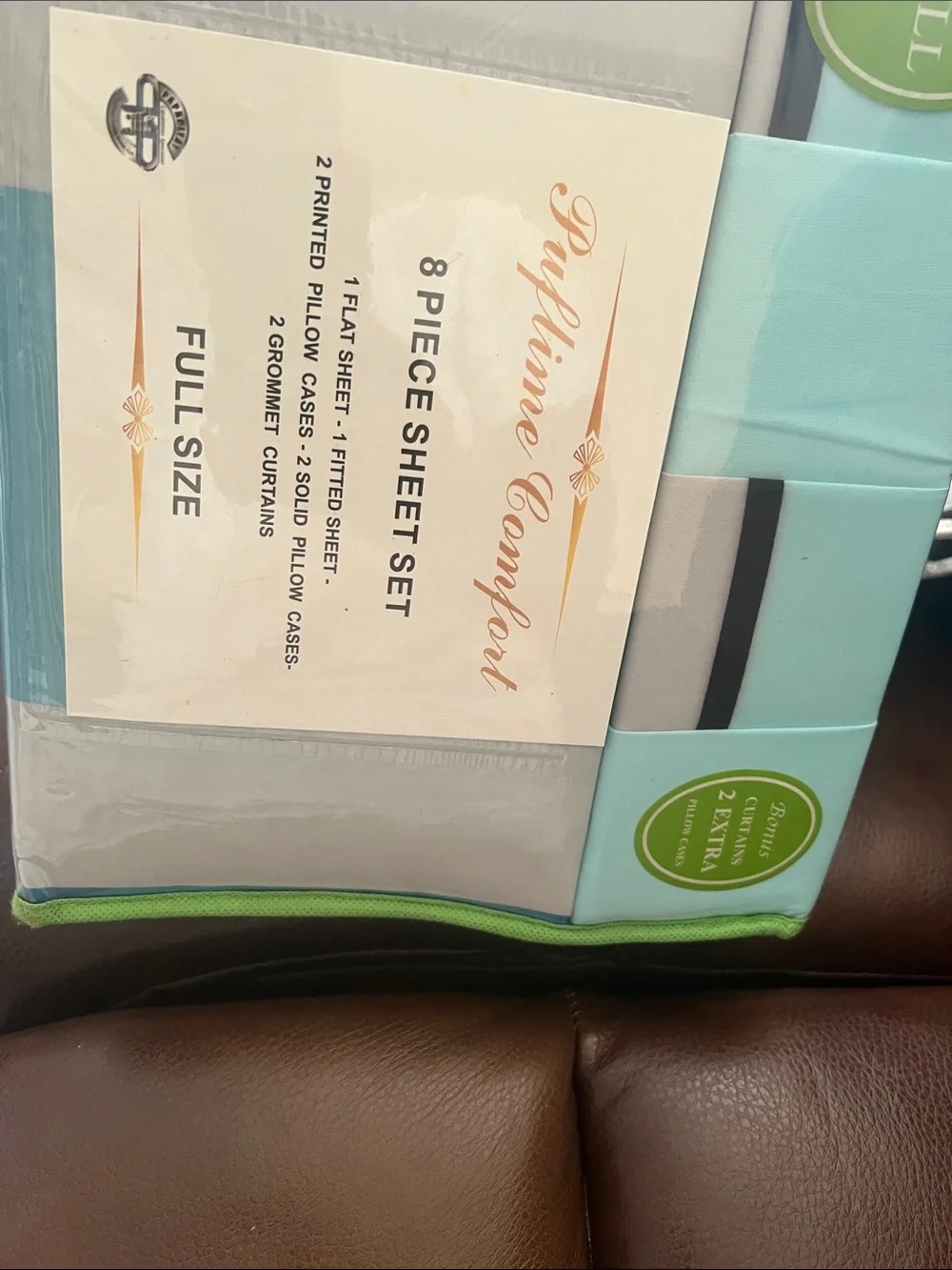 Ultra Plush Bamboo 8-Piece Sheet Set - Teal Blue